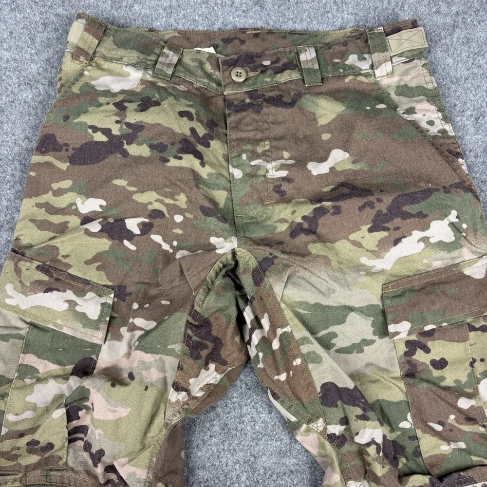 US Army FR Combat Pants Medium Long Camo Cargo Tactical Multicam Ripstop Padded